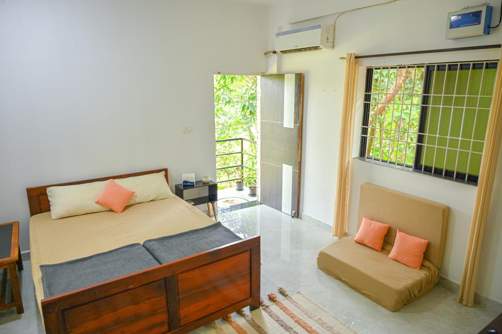 Shell House - Private Stay With Garden View In Arambol Mandrem Exterior foto