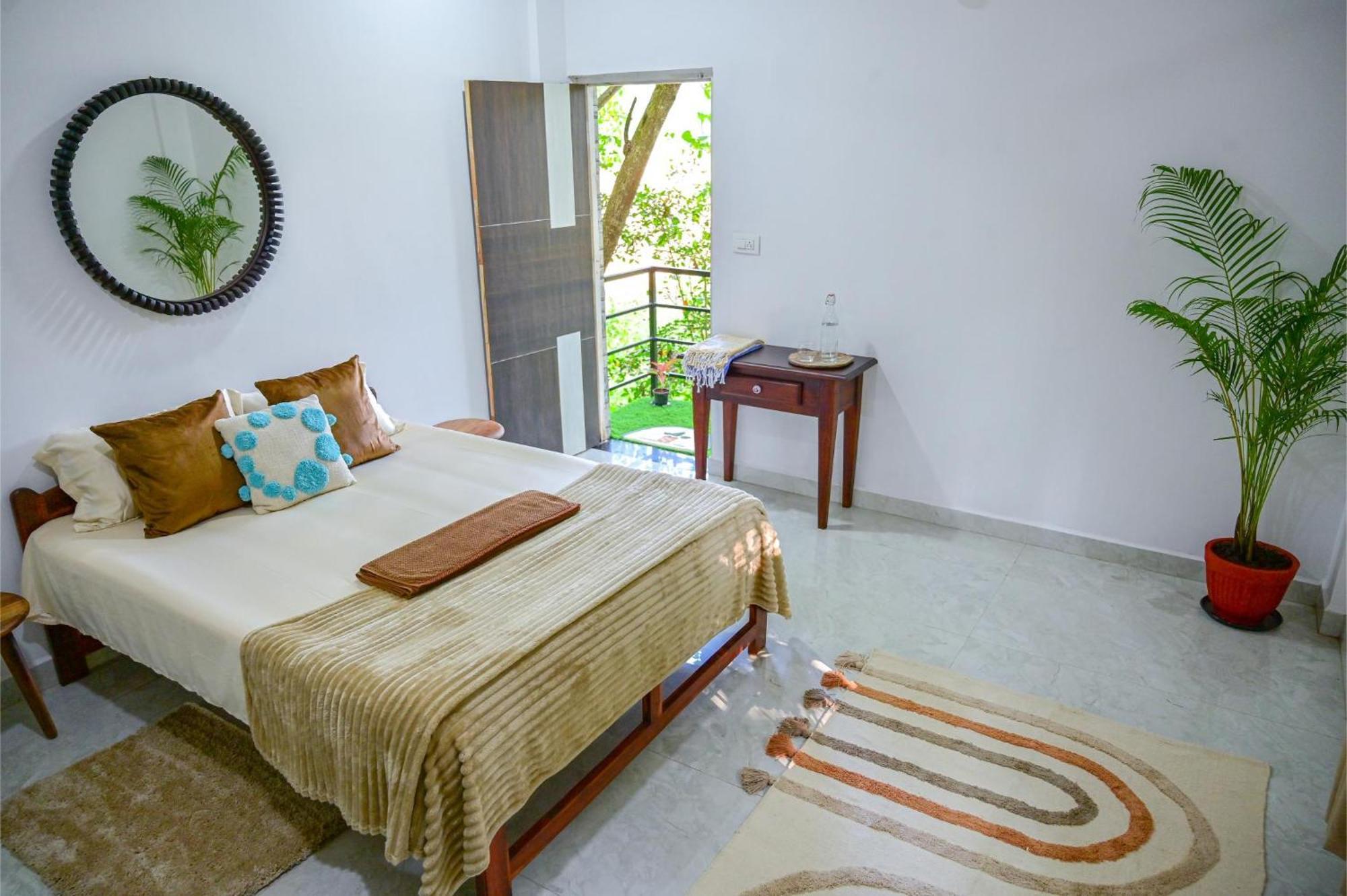 Shell House - Private Stay With Garden View In Arambol Mandrem Exterior foto